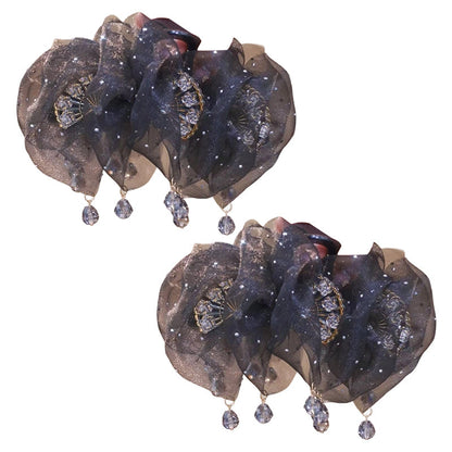 Fan Tassel Hair Claw Clip