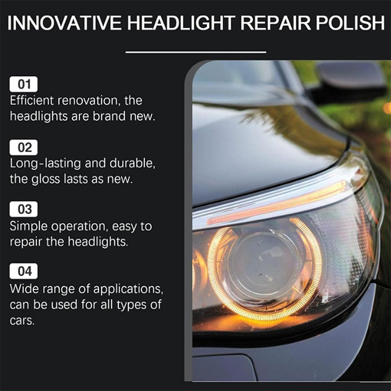 🔥 LIMITED TIME 50% OFF!🚗Car Headlight Restorer – 💡 Revive Your Ride's Eyes, Drive Safely!💡🚗