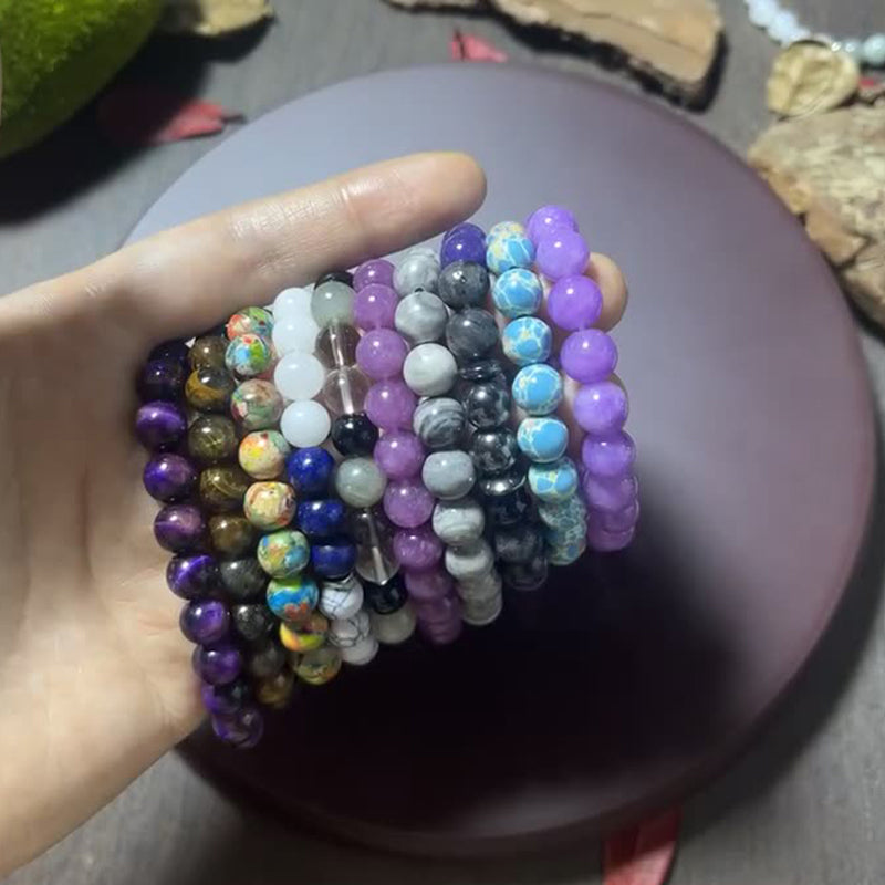 ⏳Time-Limited Special⏰Natural Stone Bead Bracelet – Elegant 📿