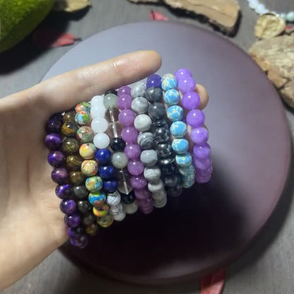 ⏳Time-Limited Special⏰Natural Stone Bead Bracelet – Elegant 📿