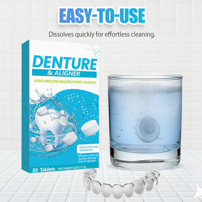 🦷Retainers & Dentures Effervescent Cleaning Tablets