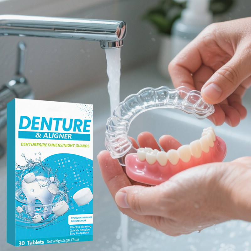 🦷Retainers & Dentures Effervescent Cleaning Tablets