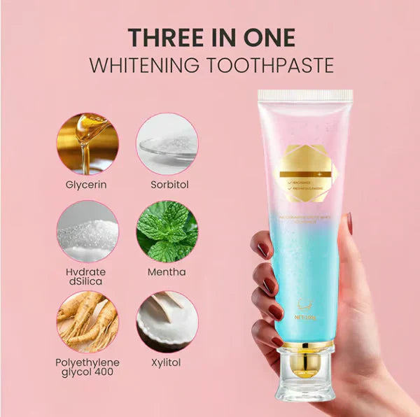 💖Niacinamide toothpaste for dazzling white teeth🦷Pearly white teeth🦷The new secret weapon for your smile!