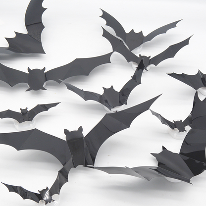 🦇 Halloween Decoration: 3D LED Bat-Shaped Wall Light