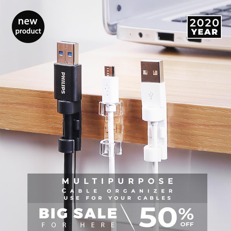 ⏳Time-Limited Special⏰🔌 Cable Organizer Clips – Tidy & Tangle-Free