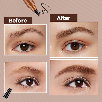 🎁Buy 2 Get 2 Free🔥Waterproof Four-tip Beard and Eyebrow Pen✨