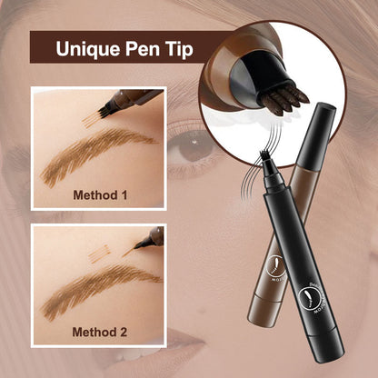 🎁Buy 2 Get 2 Free🔥Waterproof Four-tip Beard and Eyebrow Pen✨