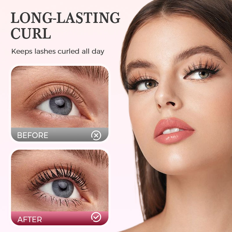 🔥Say Goodbye to Flat Lashes! Portable Electric Heated Eyelash Curler – 30-Second Quick Heat for All-Day Curl✨