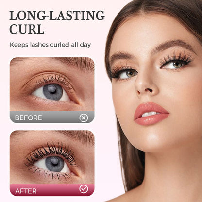 🔥Say Goodbye to Flat Lashes! Portable Electric Heated Eyelash Curler – 30-Second Quick Heat for All-Day Curl✨