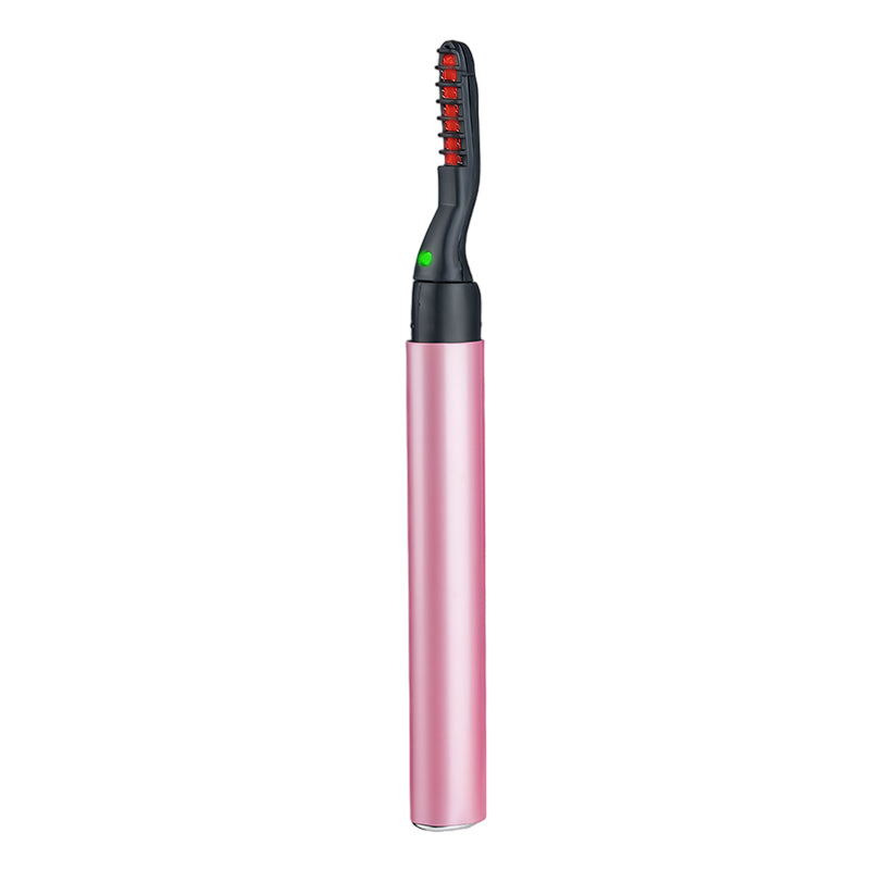 🔥Say Goodbye to Flat Lashes! Portable Electric Heated Eyelash Curler – 30-Second Quick Heat for All-Day Curl✨