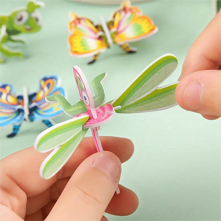 🦖Free Shipping & 50% OFF🧩 EDUCATIONAL 3D PUZZLE - 50-Piece Cartoon Dinosaur Set with Vibrant Colors, Develops Creativity & Spatial Thinking for Ages 4+ 🎨✨
