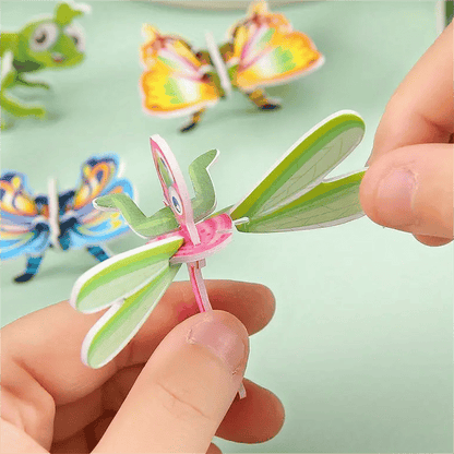🦖Free Shipping & 50% OFF🧩 EDUCATIONAL 3D PUZZLE - 50-Piece Cartoon Dinosaur Set with Vibrant Colors, Develops Creativity & Spatial Thinking for Ages 4+ 🎨✨