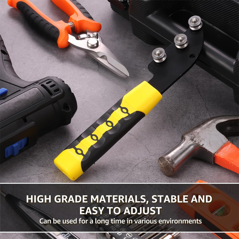 🔥Hot Sale 50% OFF🔥 Handheld Wire Straightener – Smooth-Rolling Rollers, Helps Straighten Cable & Wire, Sturdy Hand Tool 🔧