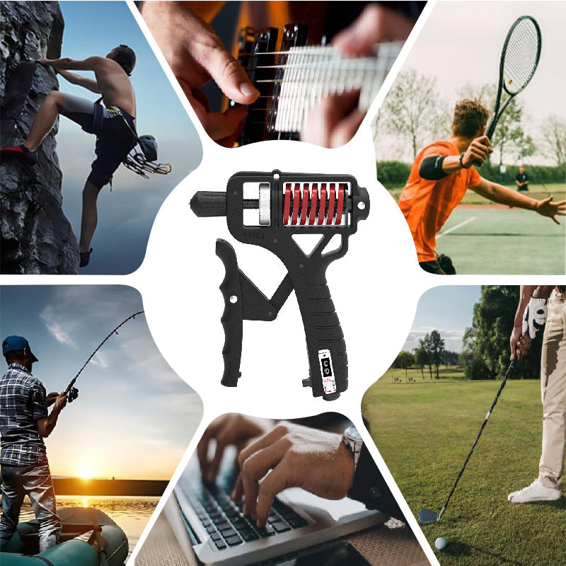 💪 Adjustable Hand Grip Strengthener with Counter
