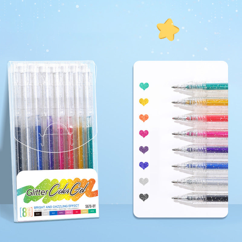 🎨 ✏️2026 New Arrivals 50% OFF！！🎁Glitter Art Pens for Sparkling Creations