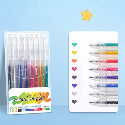 🎨 ✏️2026 New Arrivals 50% OFF！！🎁Glitter Art Pens for Sparkling Creations