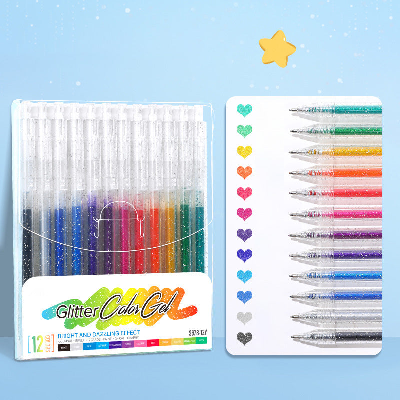 🎨 ✏️2026 New Arrivals 50% OFF！！🎁Glitter Art Pens for Sparkling Creations