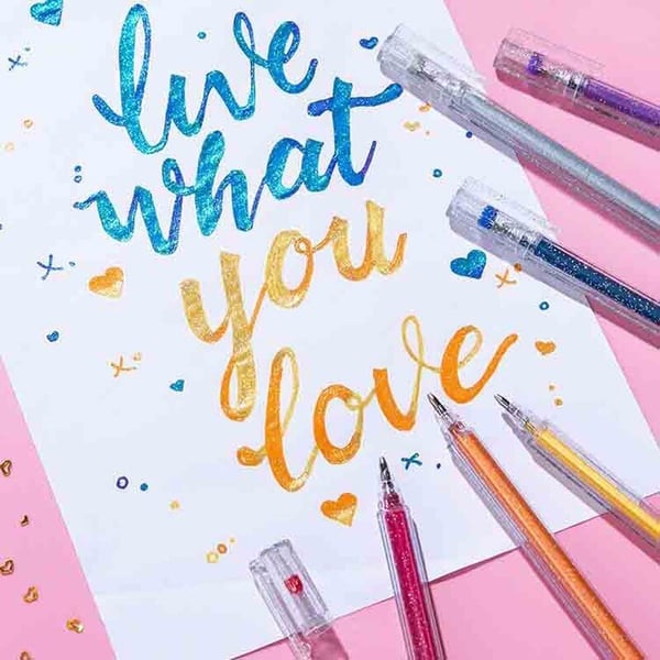 🎨 ✏️2026 New Arrivals 50% OFF！！🎁Glitter Art Pens for Sparkling Creations