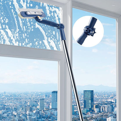 🪟 50% OFF NOW! ✨ High-Rise Window Squeegee - Telescopic Handle & Professional Blade for Streak-Free Cleaning on Any Surface 🏙️📦