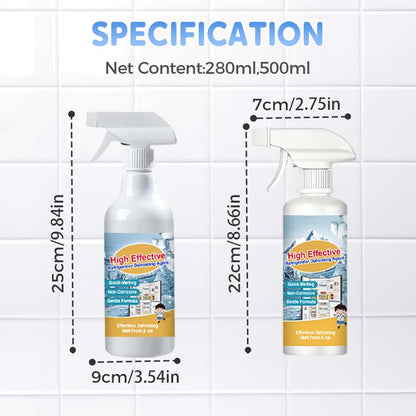 🔥Black Friday mega offer – 50% discount!🔥Highly effective defrosting spray for refrigerators