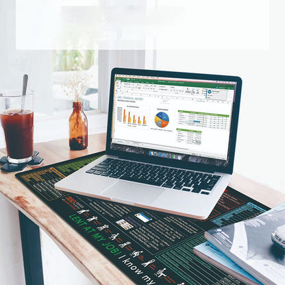 🔥 Hot Sale 50% OFF 🔥Stain-Resistant Anti-Slip Shortcut Desk Pad for Office