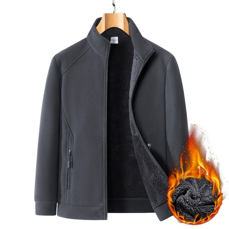 Men's Relaxed-Fit Casual Plush-Lining Jacket（50% OFF）