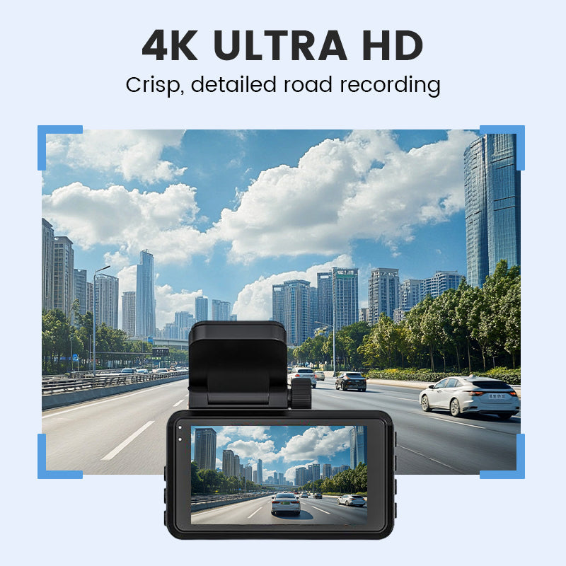 🔥 Hot Sale 50% OFF 🔥4K Ultra HD Car Dashcam with Night Vision