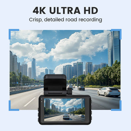 🔥 Hot Sale 50% OFF 🔥4K Ultra HD Car Dashcam with Night Vision