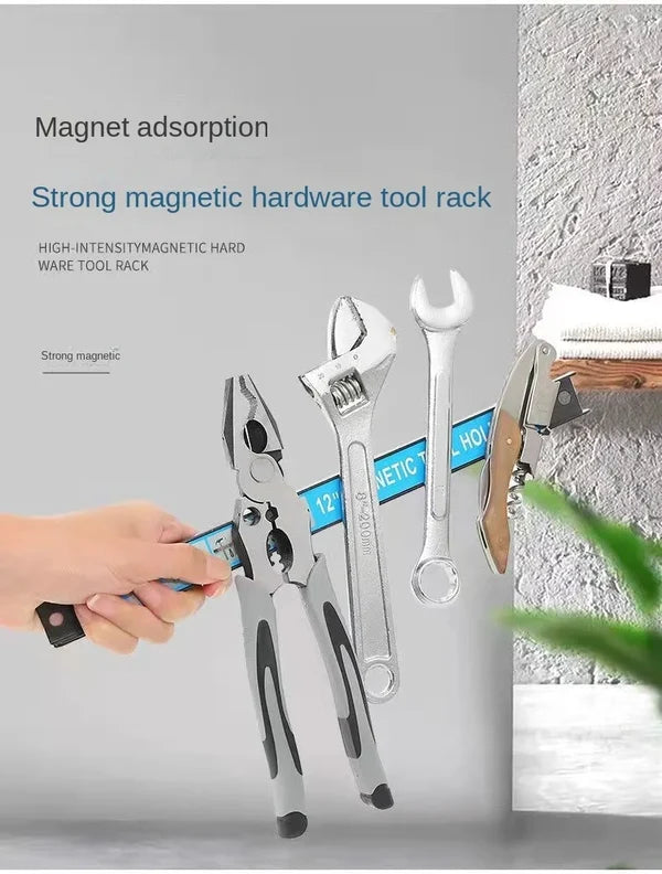 🧲 LIMITED-TIME 50% OFF! ✨ Magnetic Tool Holder Bar – 30kg Load, Quick-Release, Workshop Organizer 🛠️