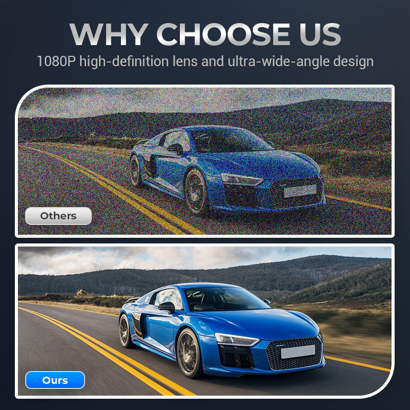 🛡️ 360° Full View Dashcam – Front, Rear & Interior, Night Vision & Loop Recording for Complete Car Protection 🔒✨