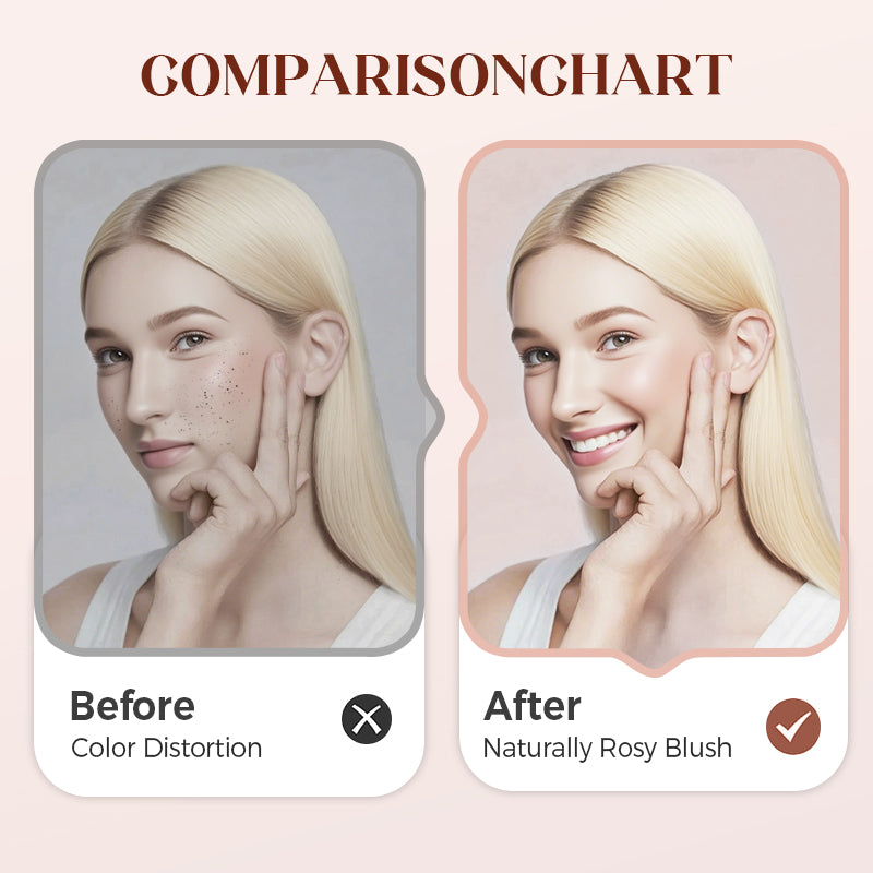 Compact Magnifying Makeup Mirror with Light