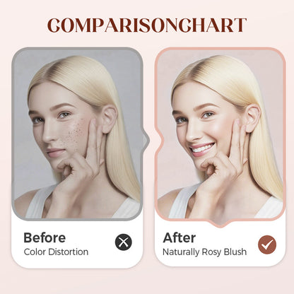 Compact Magnifying Makeup Mirror with Light