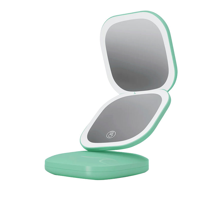Compact Magnifying Makeup Mirror with Light