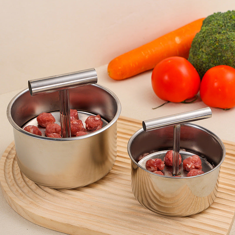 🍝 Make perfectly shaped meatballs in just a few seconds—with this 12-cavity stainless steel mold. 50% off. In stock in the U.S.