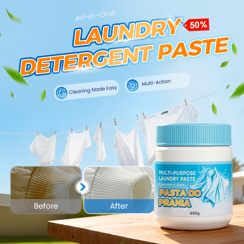 🥳2026 HOT SALE🥳💞50K+ SOLD!💧✨ 50% OFF! Multi-Purpose Laundry Paste – One paste for all fabrics. Removes stains, eliminates odors (not just masks). Clean, fresh & gentle. 🧺🕊️