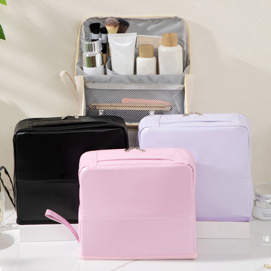 🔥Hot Sale🔥Stylish Handheld Partitioned Cosmetic Bag