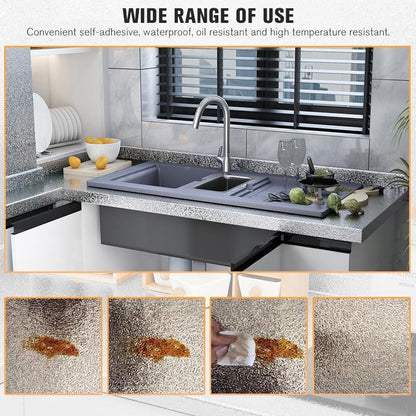 🛡️ 50% OFF! 🍳Self‑Adhesive Kitchen Stickers – Protects cabinets & counters from grease & stains. Cut to fit, removable. A kitchen lifesaver! 🌟✅