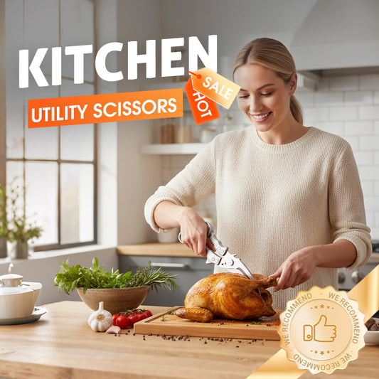 🔥New Hot Selling❤️‍🔥 Detachable Kitchen Poultry Bone Scissors
