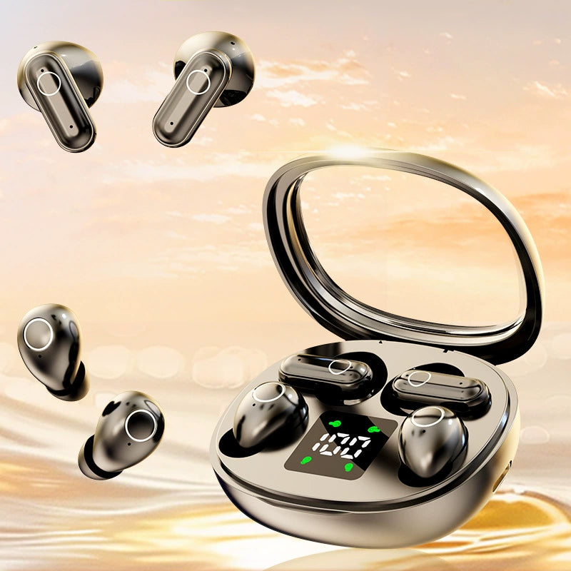 🥳2026 HOT SALE🥳💞50K+ SOLD!🎧 🔋All-Day Comfort, True Wireless Freedom. Dual Earbuds with LED Case – Grab & Go. 🚀📞