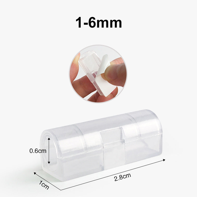 ✨ Self-Adhesive Cable Clips – 20-Piece Cable Organizer Set to Eliminate Cable Tangles at Home and in the Office! ✨