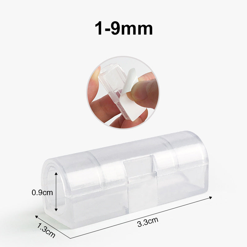 ✨ Self-Adhesive Cable Clips – 20-Piece Cable Organizer Set to Eliminate Cable Tangles at Home and in the Office! ✨