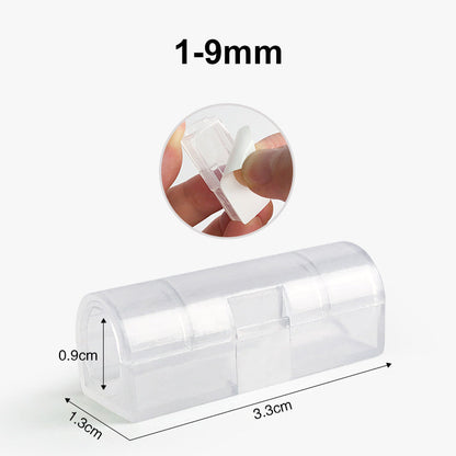 ✨ Self-Adhesive Cable Clips – 20-Piece Cable Organizer Set to Eliminate Cable Tangles at Home and in the Office! ✨