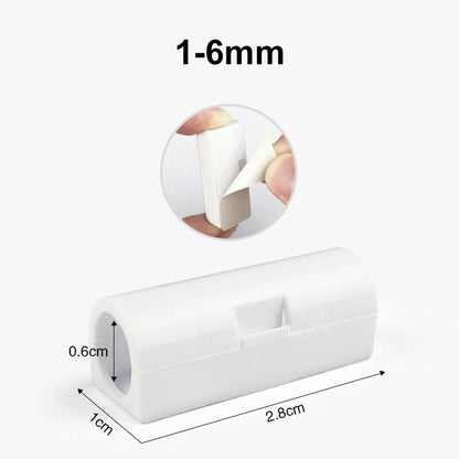 ✨ Self-Adhesive Cable Clips – 20-Piece Cable Organizer Set to Eliminate Cable Tangles at Home and in the Office! ✨