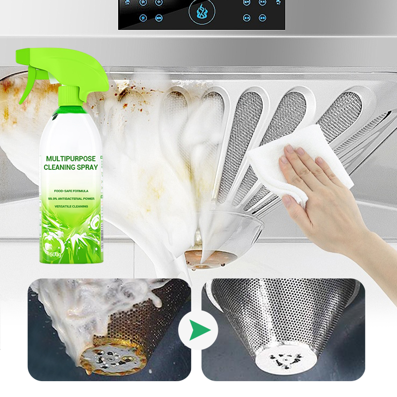 ✨ Household Powerful Multipurpose Cleaning Spray – 99.9% Antibacterial, Food-Safe & Versatile! ✨