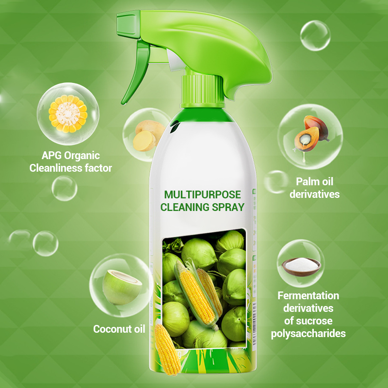 ✨ Household Powerful Multipurpose Cleaning Spray – 99.9% Antibacterial, Food-Safe & Versatile! ✨