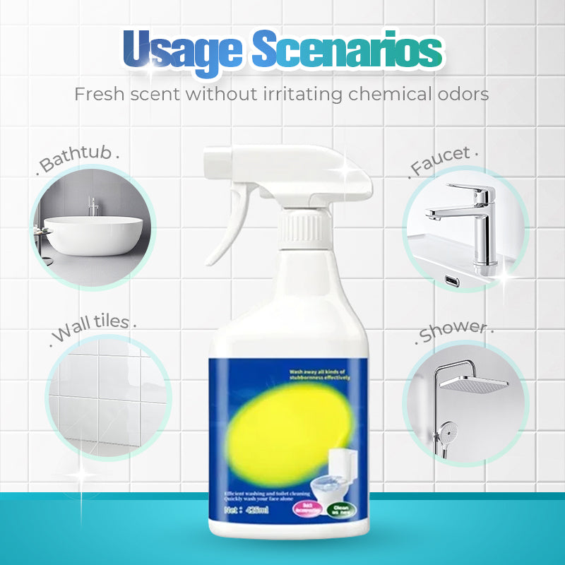 📢📢50% OFF !! ⏰Multi-Function Bathroom Limescale Cleaning Spray