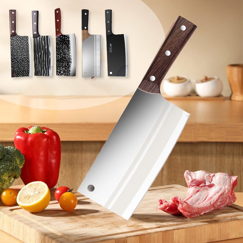 ✨ Forged High-Carbon Steel Chef's Knife — Sharp, Durable, Rust-Resistant, and Versatile for Every Kitchen! ✨