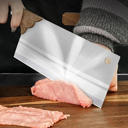 ✨ Forged High-Carbon Steel Chef's Knife — Sharp, Durable, Rust-Resistant, and Versatile for Every Kitchen! ✨