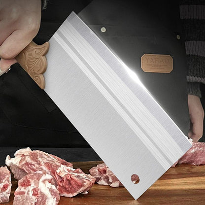✨ Forged High-Carbon Steel Chef's Knife — Sharp, Durable, Rust-Resistant, and Versatile for Every Kitchen! ✨