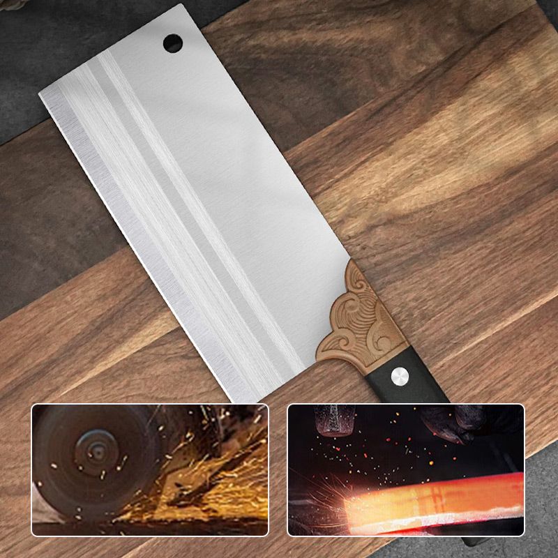 ✨ Forged High-Carbon Steel Chef's Knife — Sharp, Durable, Rust-Resistant, and Versatile for Every Kitchen! ✨